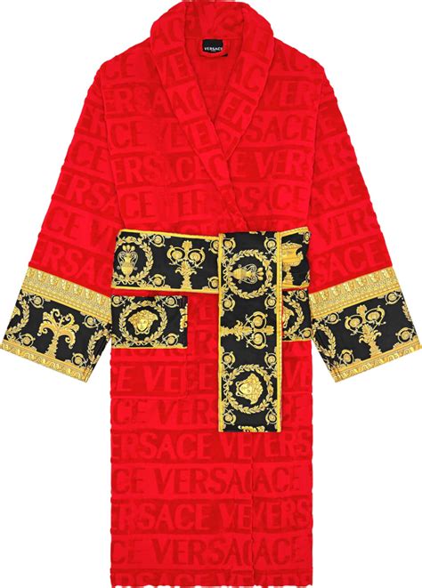 versace red robe